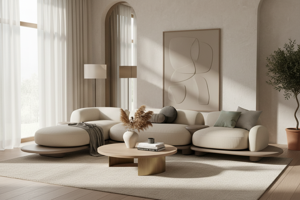 L shape sofa