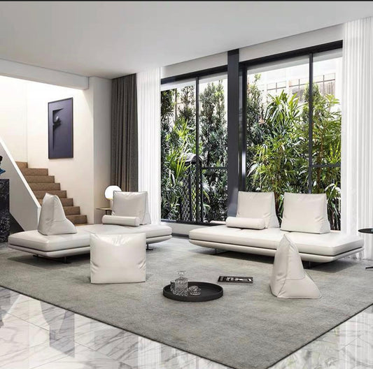Non backrest sofa