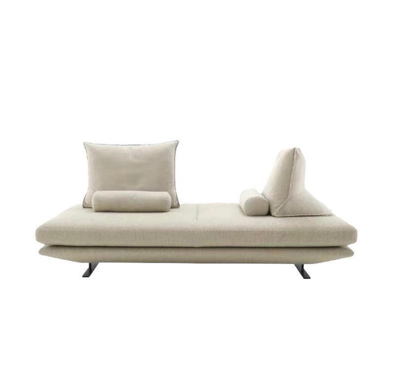 Non backrest sofa