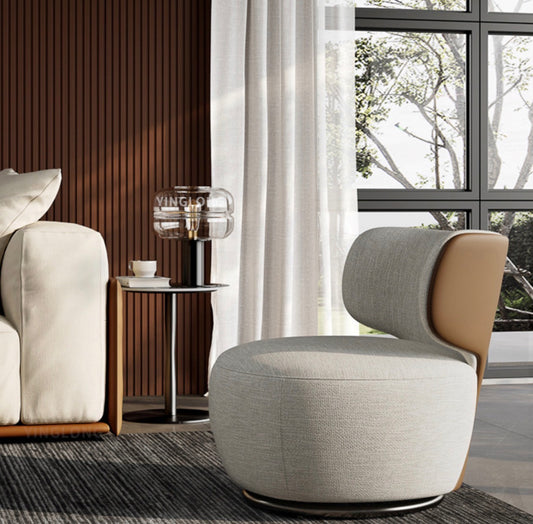 Swivel single chair
