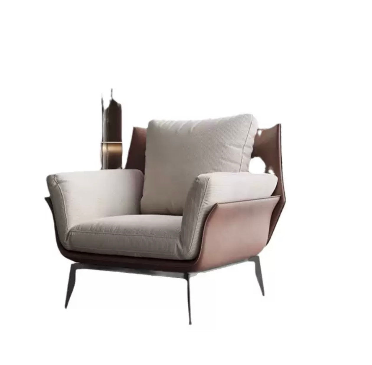 Modern luxe single chair