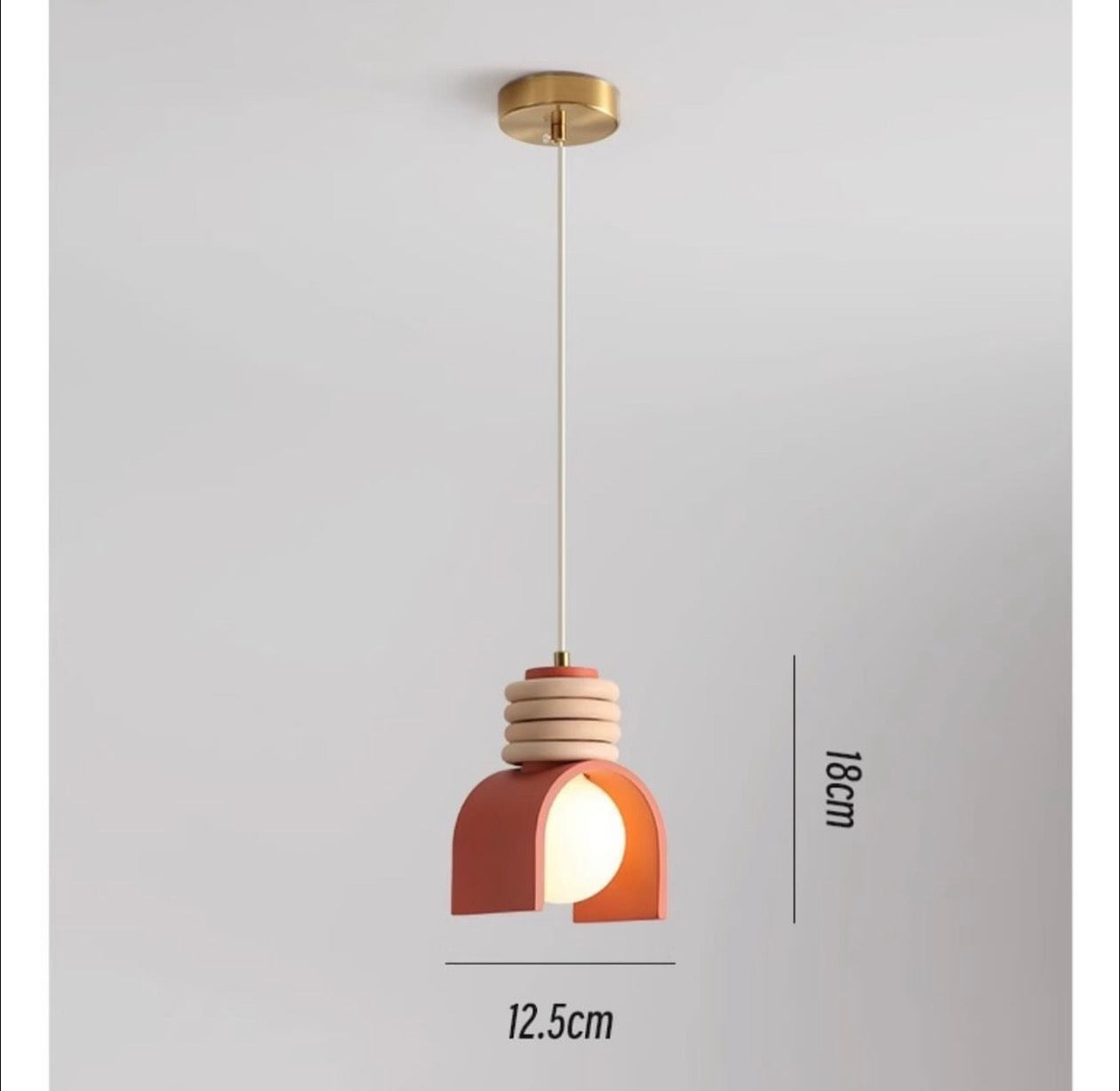 Bedside chandelier