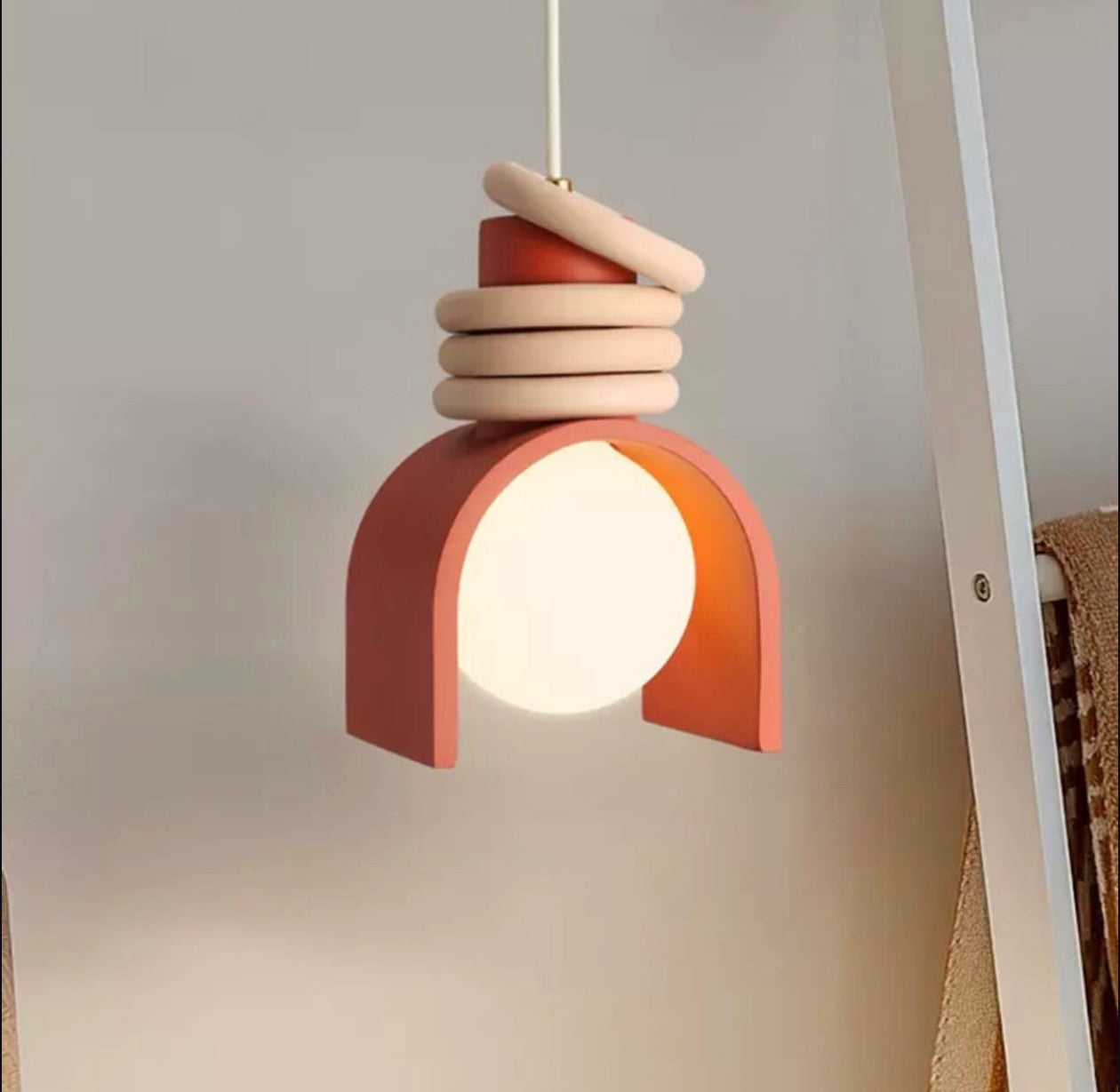 Bedside chandelier
